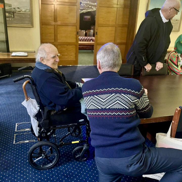 A Memorable Day For Billy At Raf Brize Norton - Rosebank Care Home