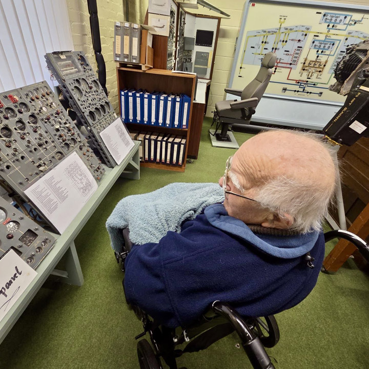 A Memorable Day For Billy At Raf Brize Norton - Rosebank Care Home